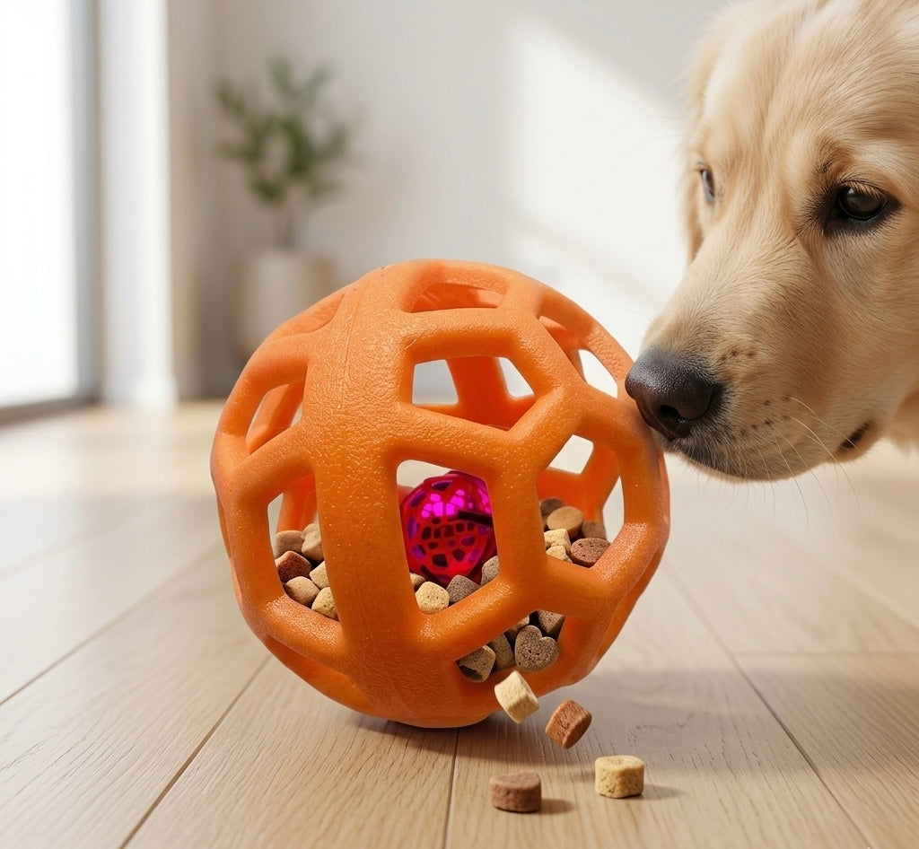 PAWFIX Interactive Treat & Play Ball
