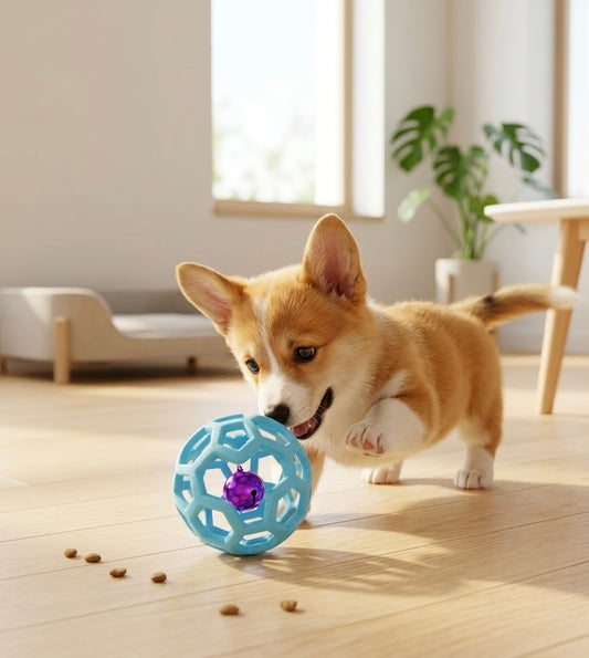 PAWFIX Interactive Treat & Play Ball